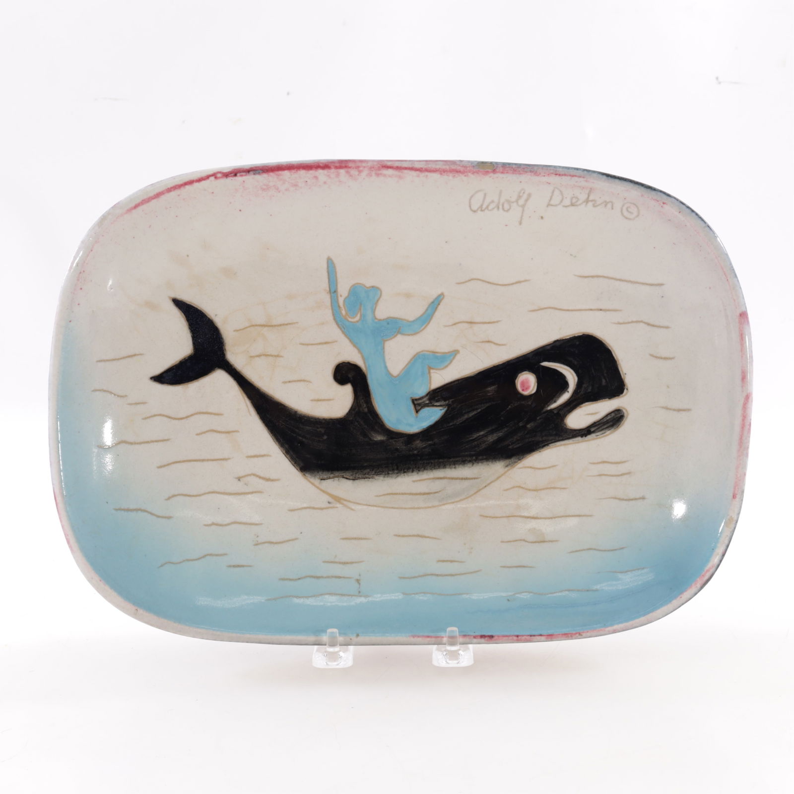 Adolf Dehn - Stonelain Pottery - Charger (1 of 4)