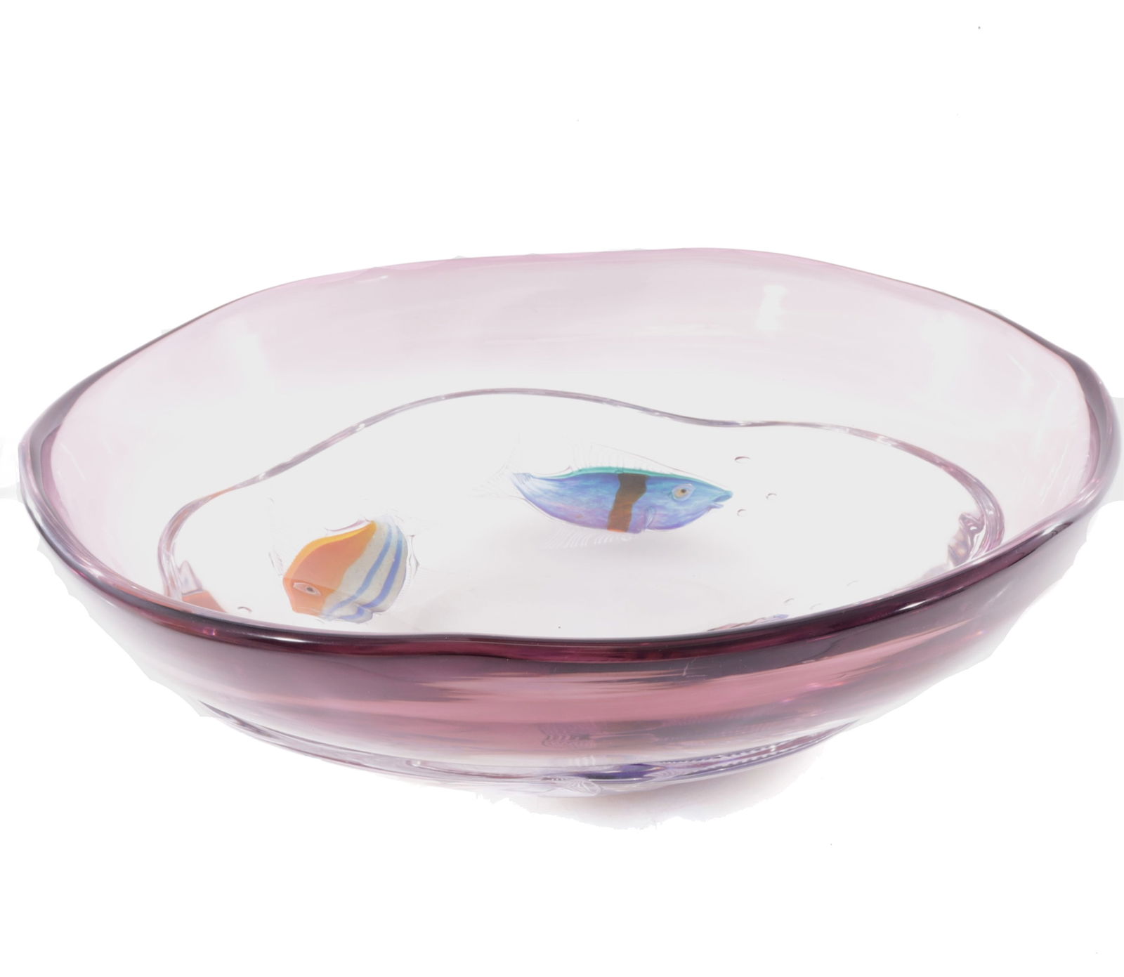 Pino Signorotto Murano Glass Tropical Fish Bowl (1 of 8)