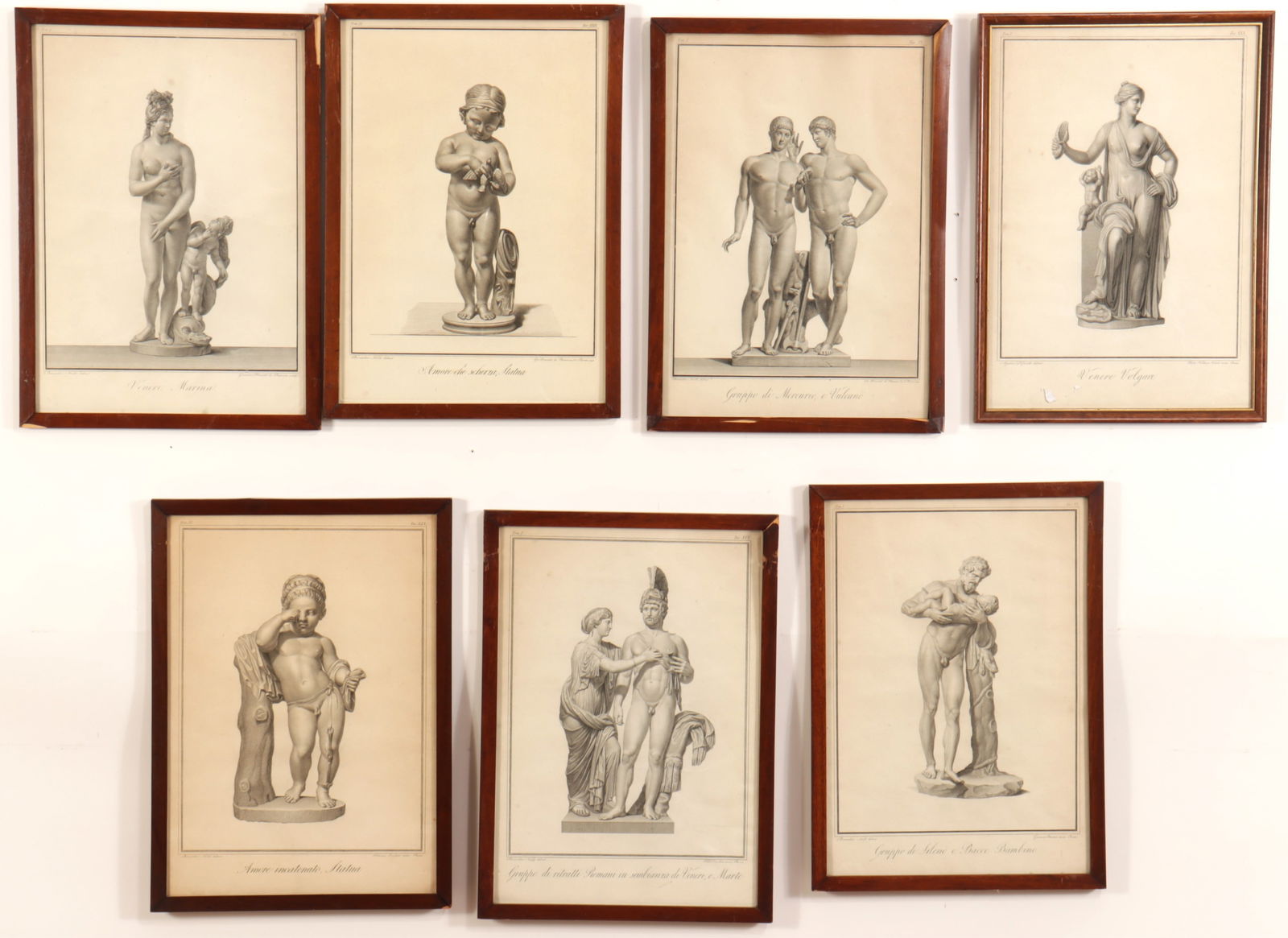 18th -19th C. Italian Neoclassical Engravings (1 of 12)