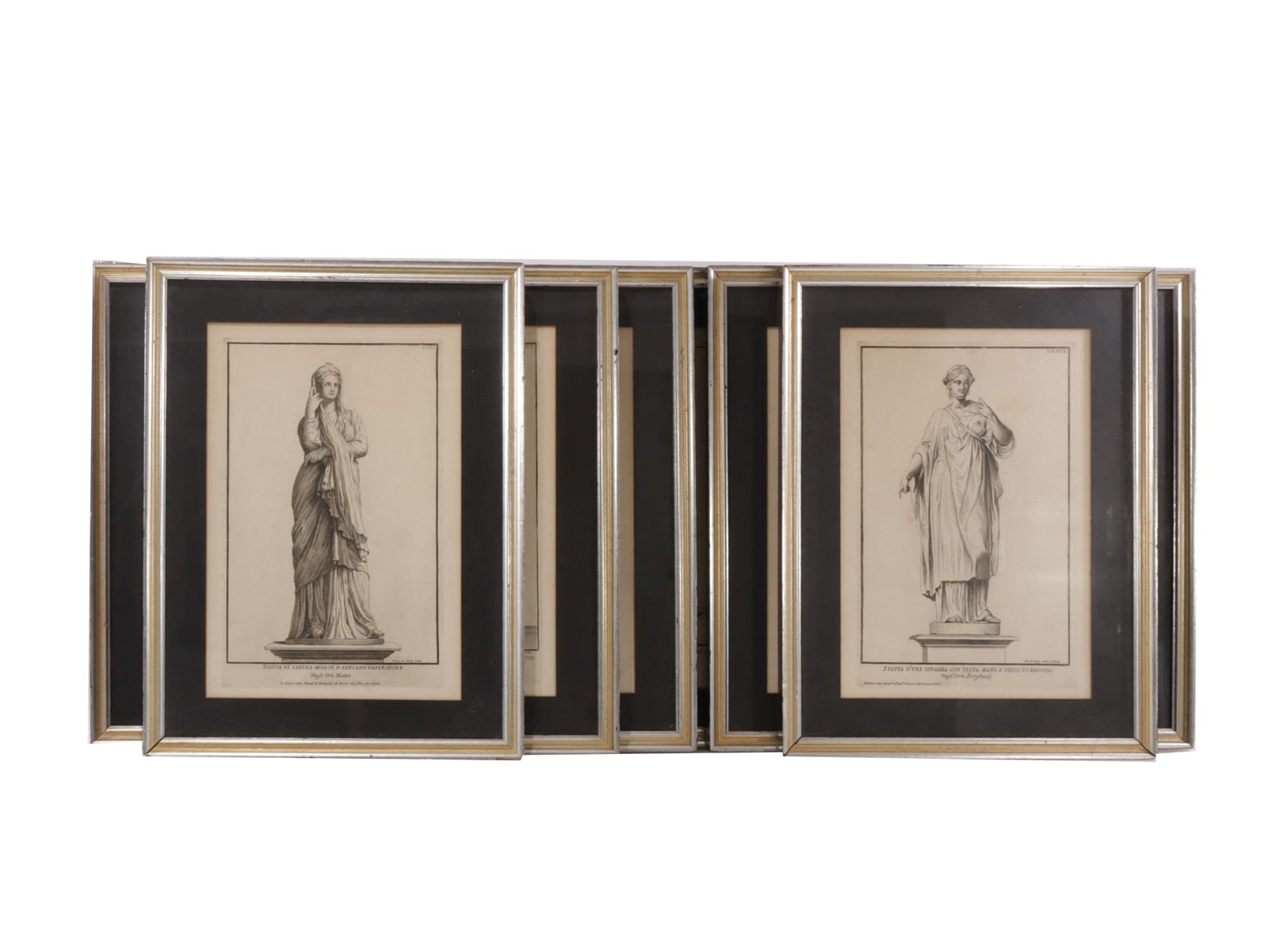 Domenico de Rossi - Raccolta Di Statue- Engravings (1 of 11)