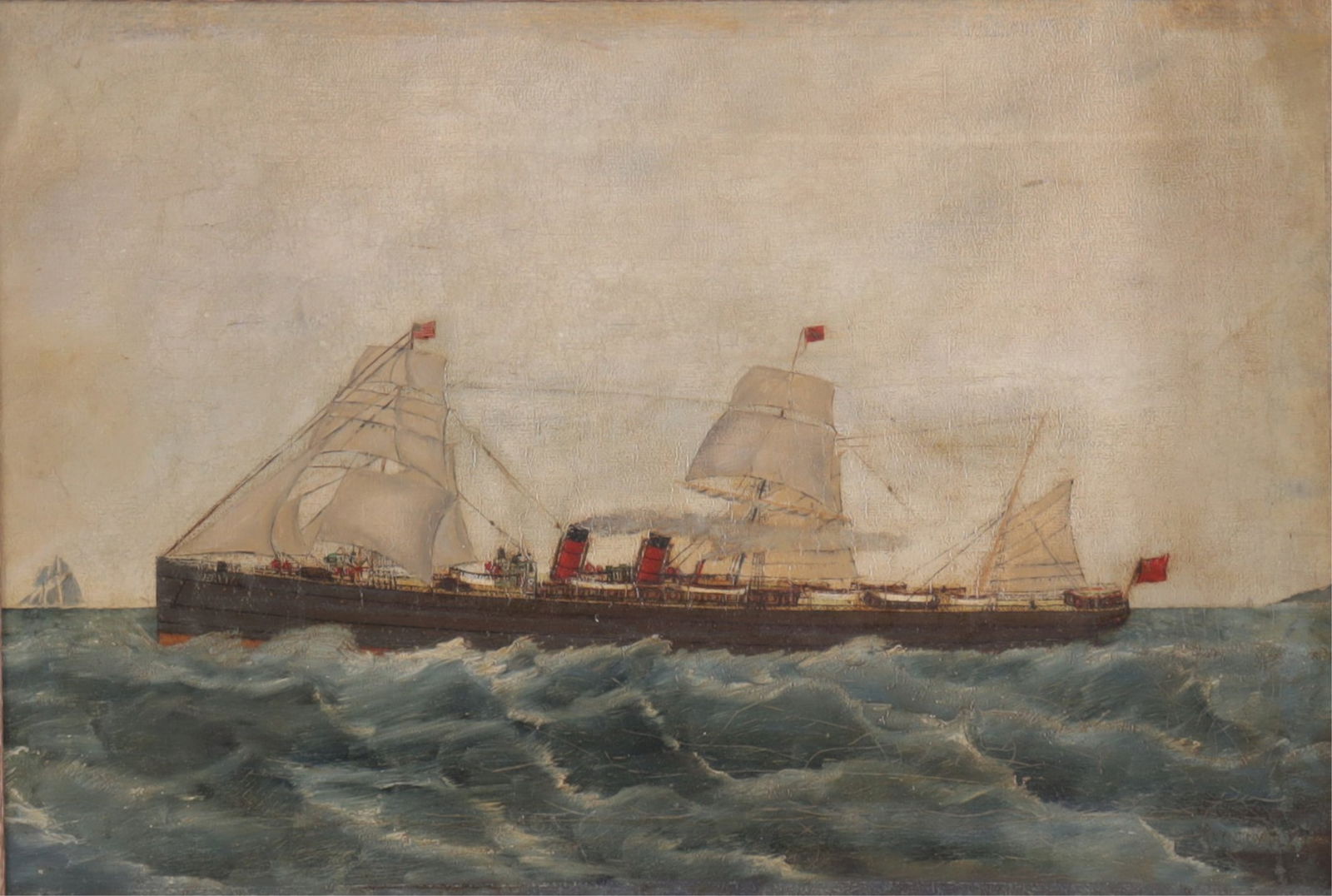 Steamship Painting  - O/C (1 of 6)