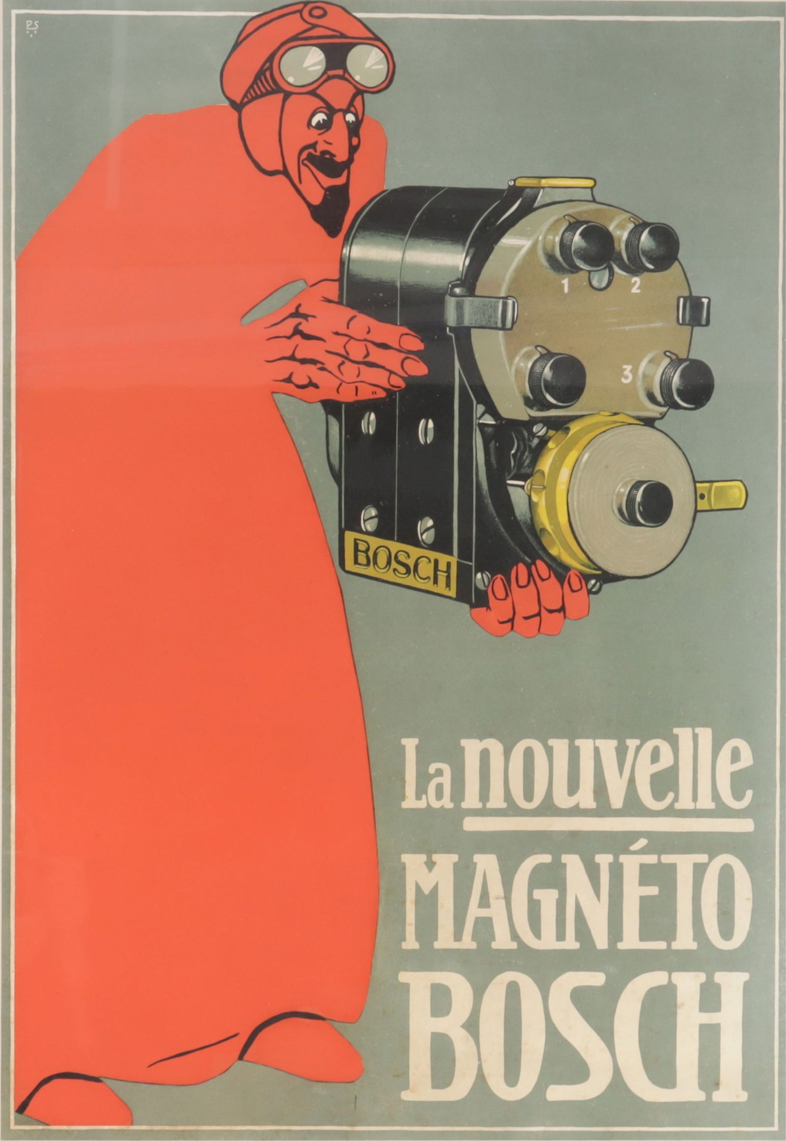 P.S. La Nouvelle - Magnetto Bosch - Poster (1 of 5)