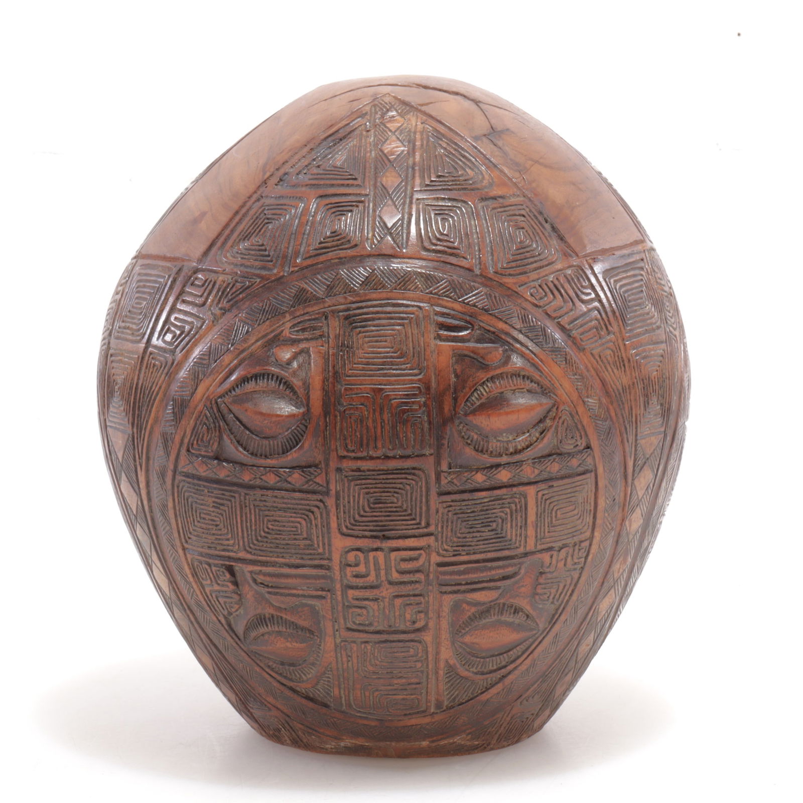 Marquesas Islands Carved Bowl (1 of 4)