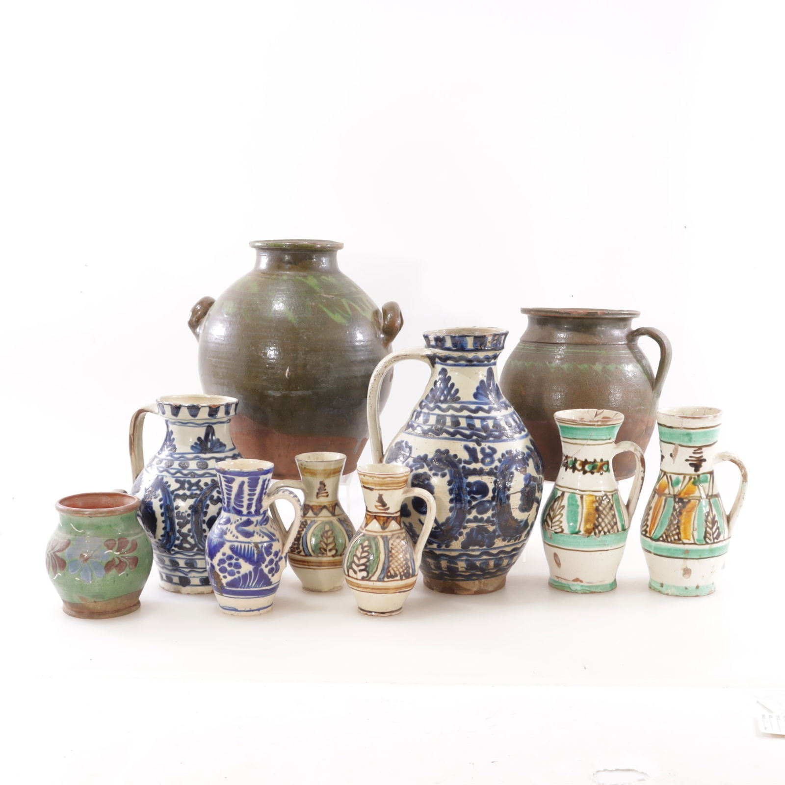 Continental Majolica Jugs & Vases (1 of 8)