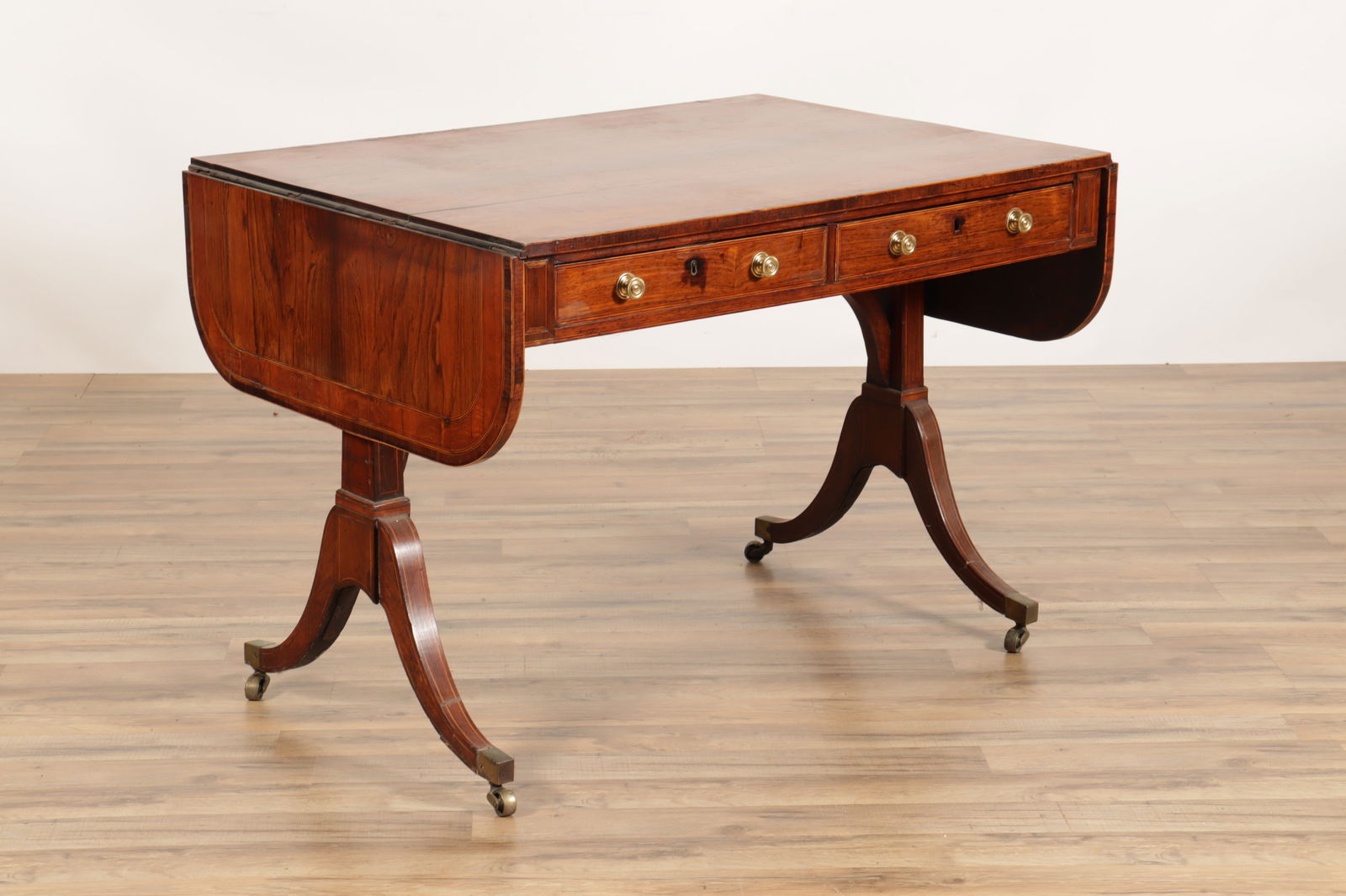 Regency Inlaid Rosewood Sofa Table, c.1810 (1 of 10)