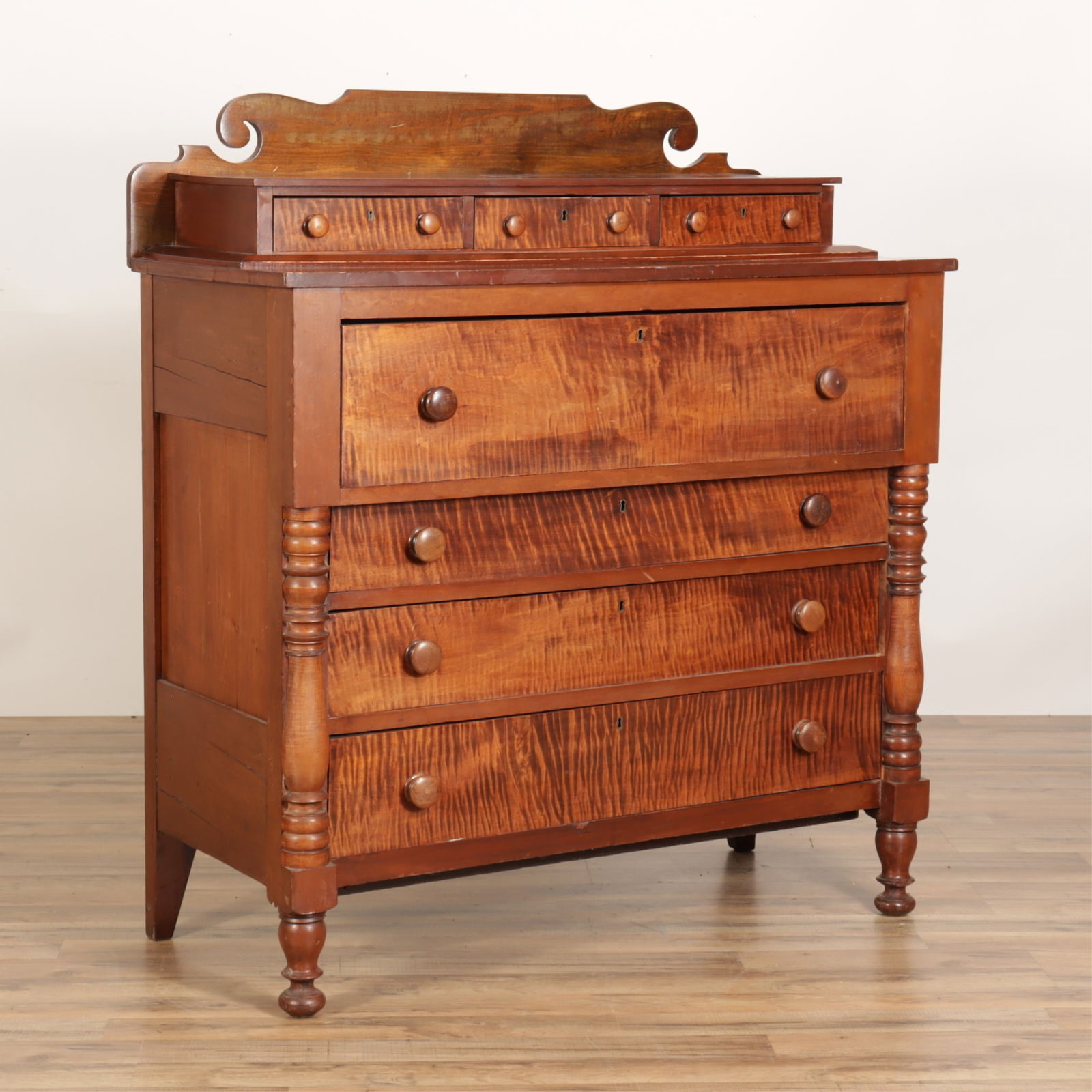 19th C. Sheraton Chest of Drawers (1 of 7)
