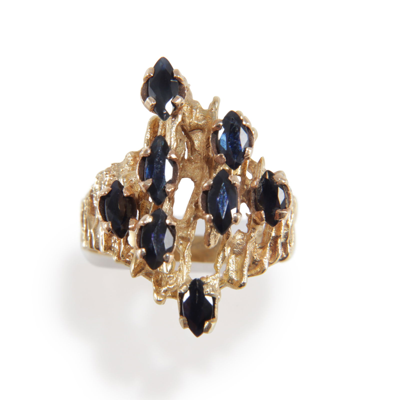 Brutalist Onyx Ring (1 of 6)