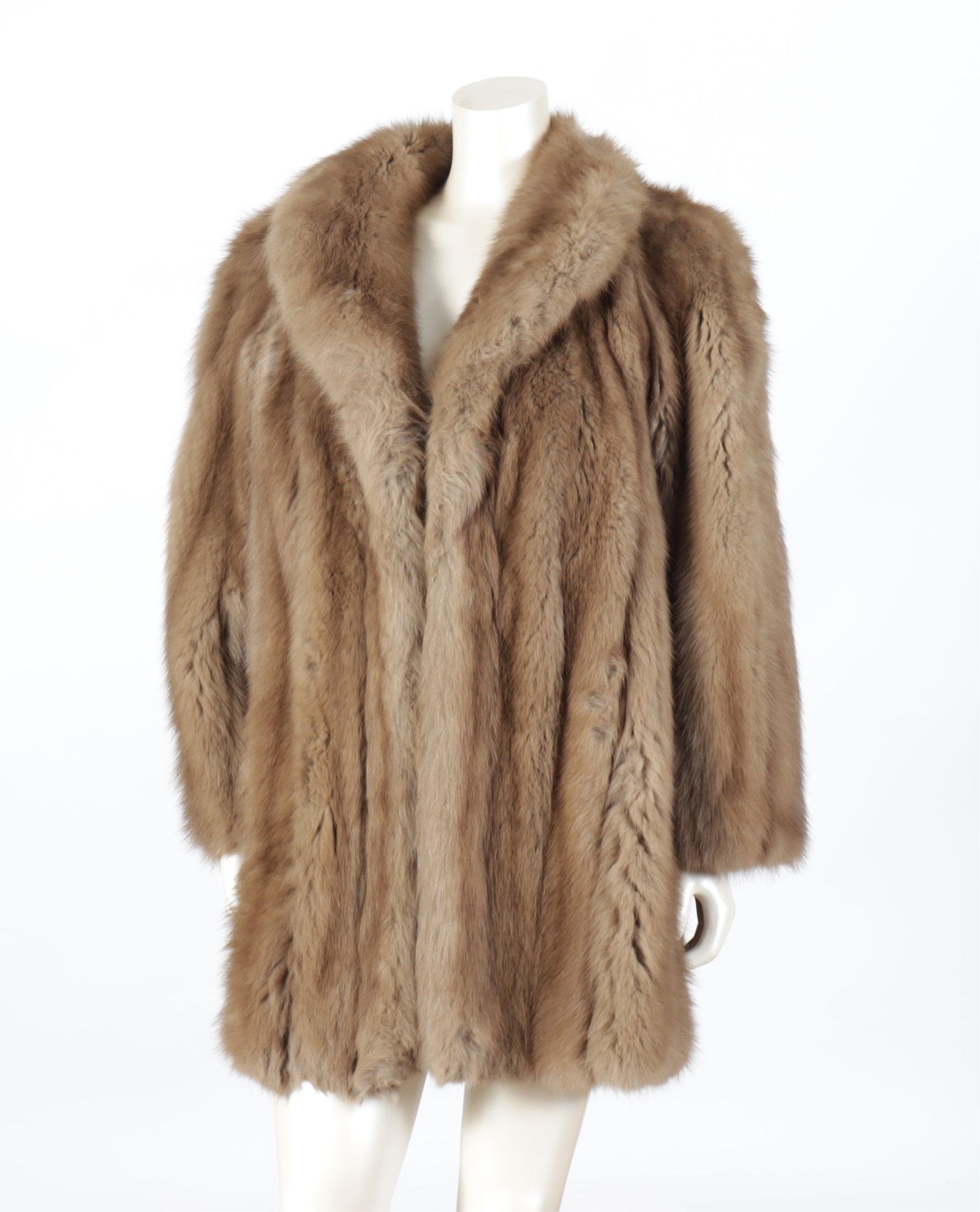Mink Fur Car Coat (1 of 8)