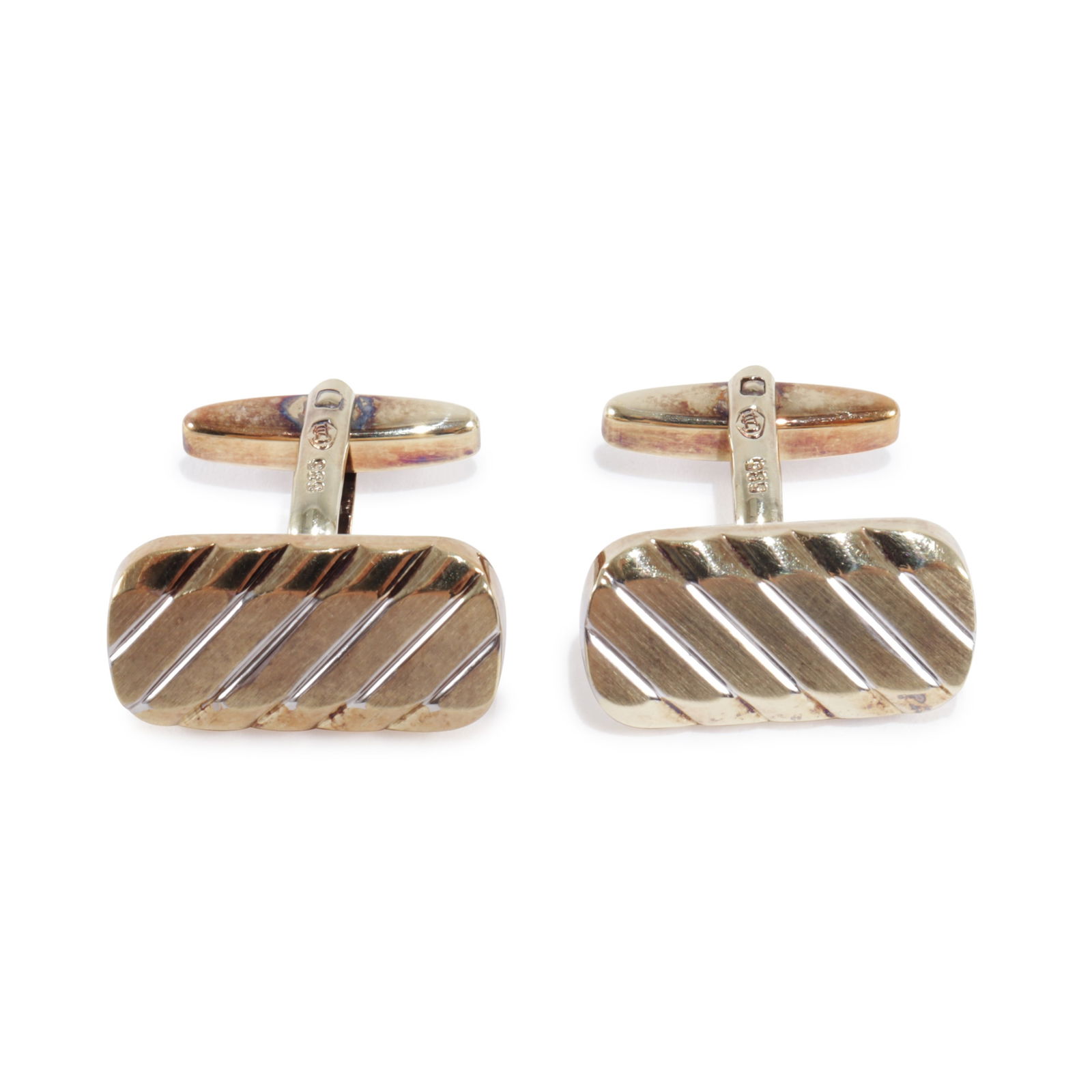 Pair of 14K Yellow Gold Cufflinks (1 of 4)