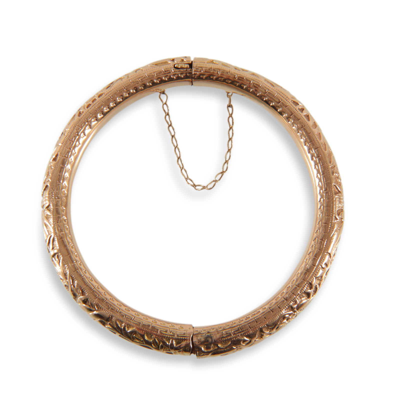 14K Gold Asian Bangle (1 of 5)