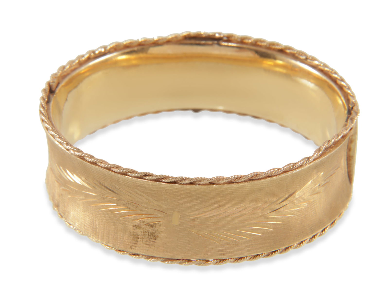 14K Yellow Gold Bangle (1 of 3)