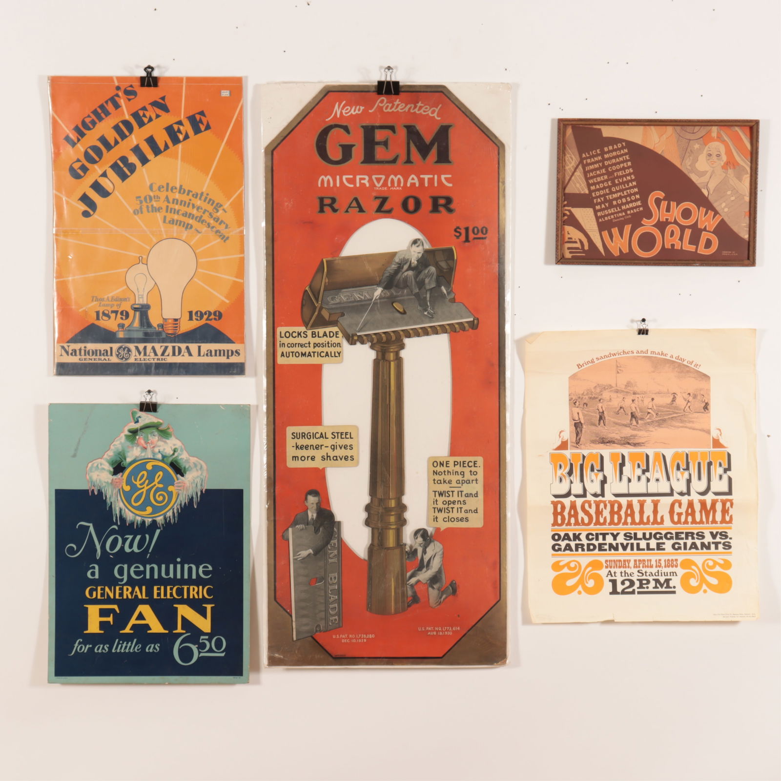 Vintage Paper Ads & Posters (1 of 9)