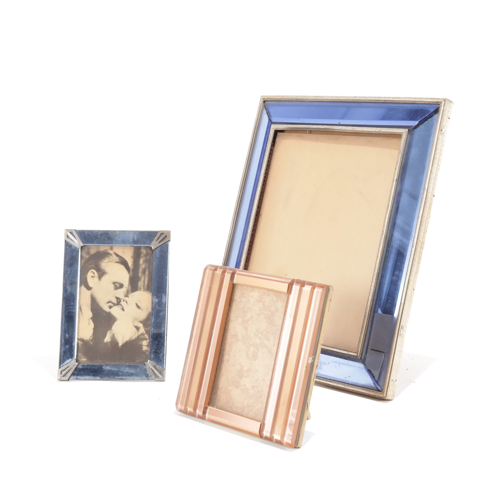 Art Deco Colored Glass Frames (1 of 5)