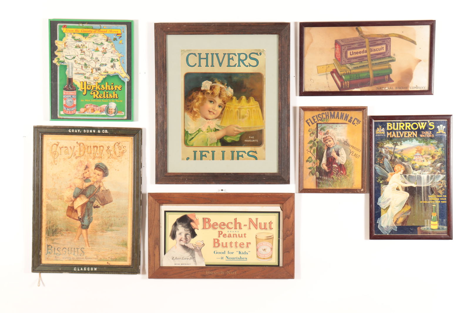Food Related Vintage Framed Signs (1 of 13)
