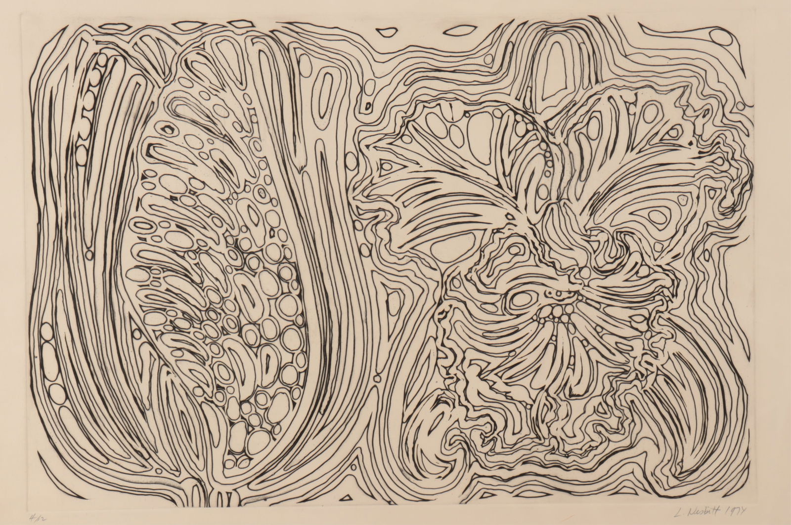 Nesbitt - Untitled Flower, 1974 (1 of 9)