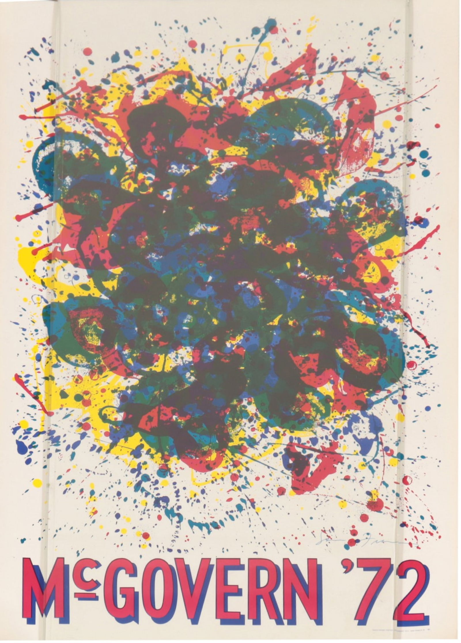 Sam Francis McGovern '72 Color Lithograph Poster (1 of 6)