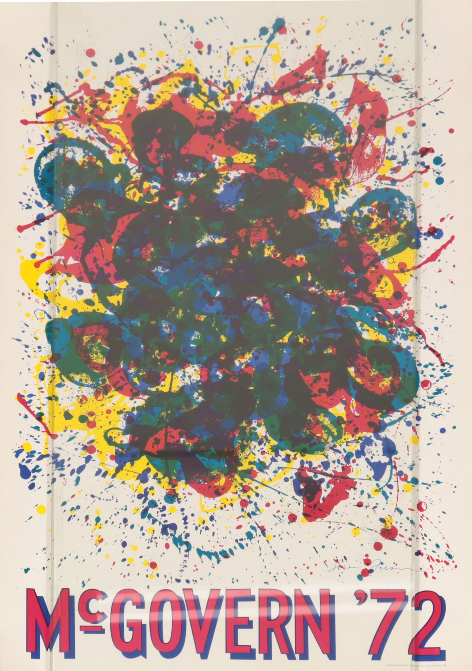 Sam Francis McGovern '72 Color Lithograph Poster (1 of 6)