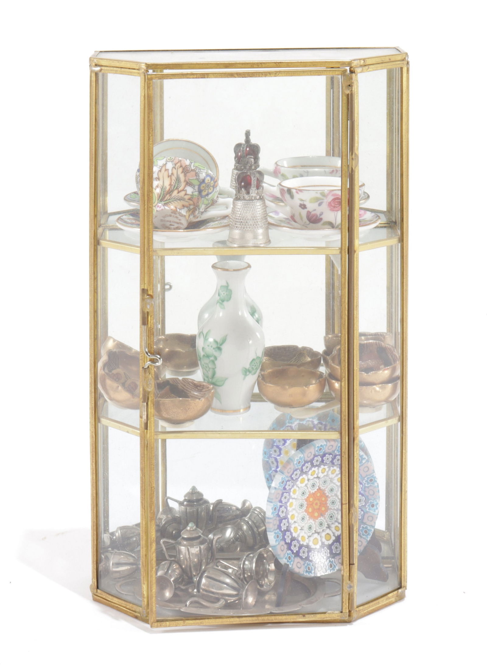 Miniature Brass Display & Other Items (1 of 5)