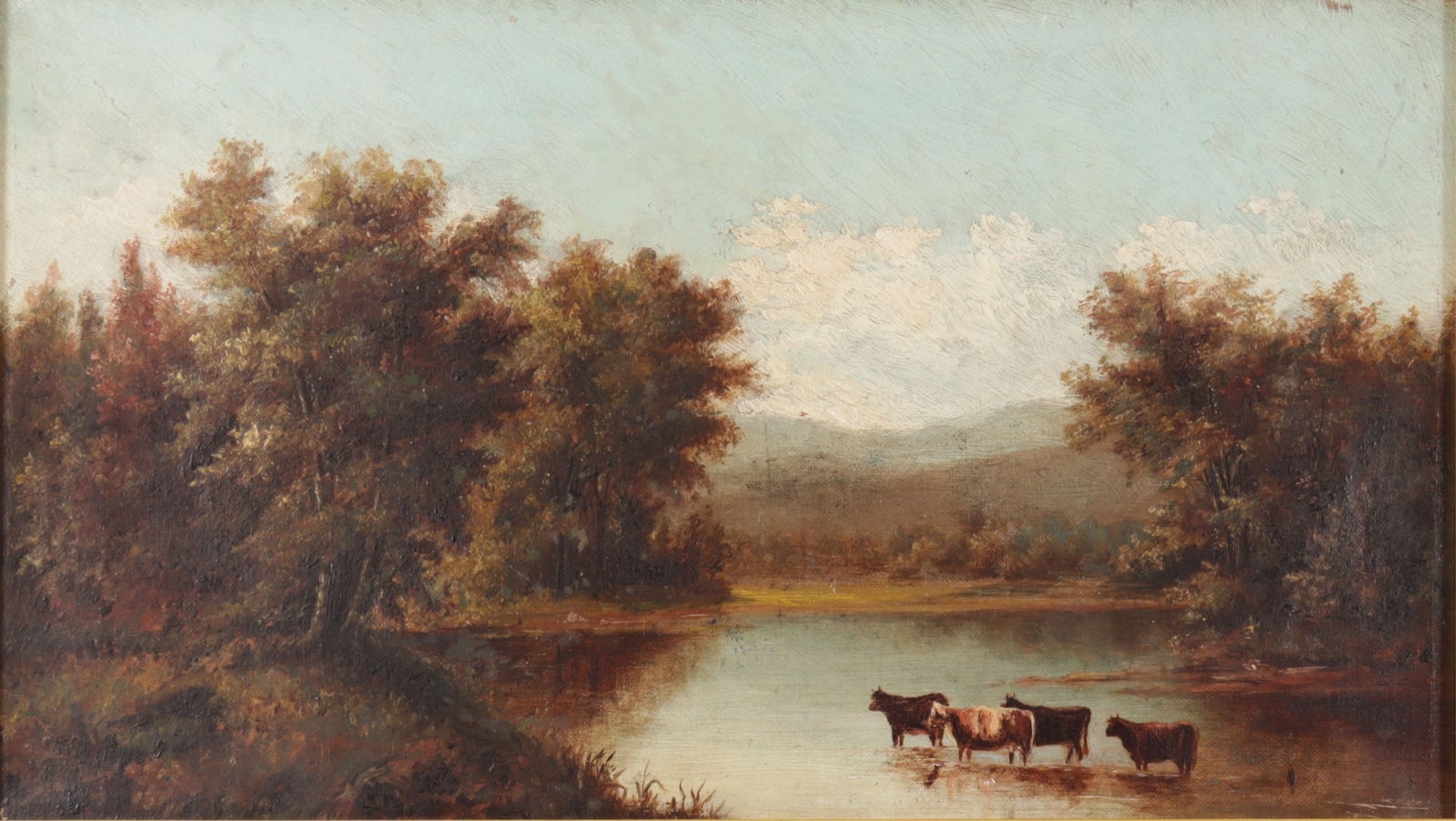American School - Landscape with Cattle & Pond O/C (1 of 4)