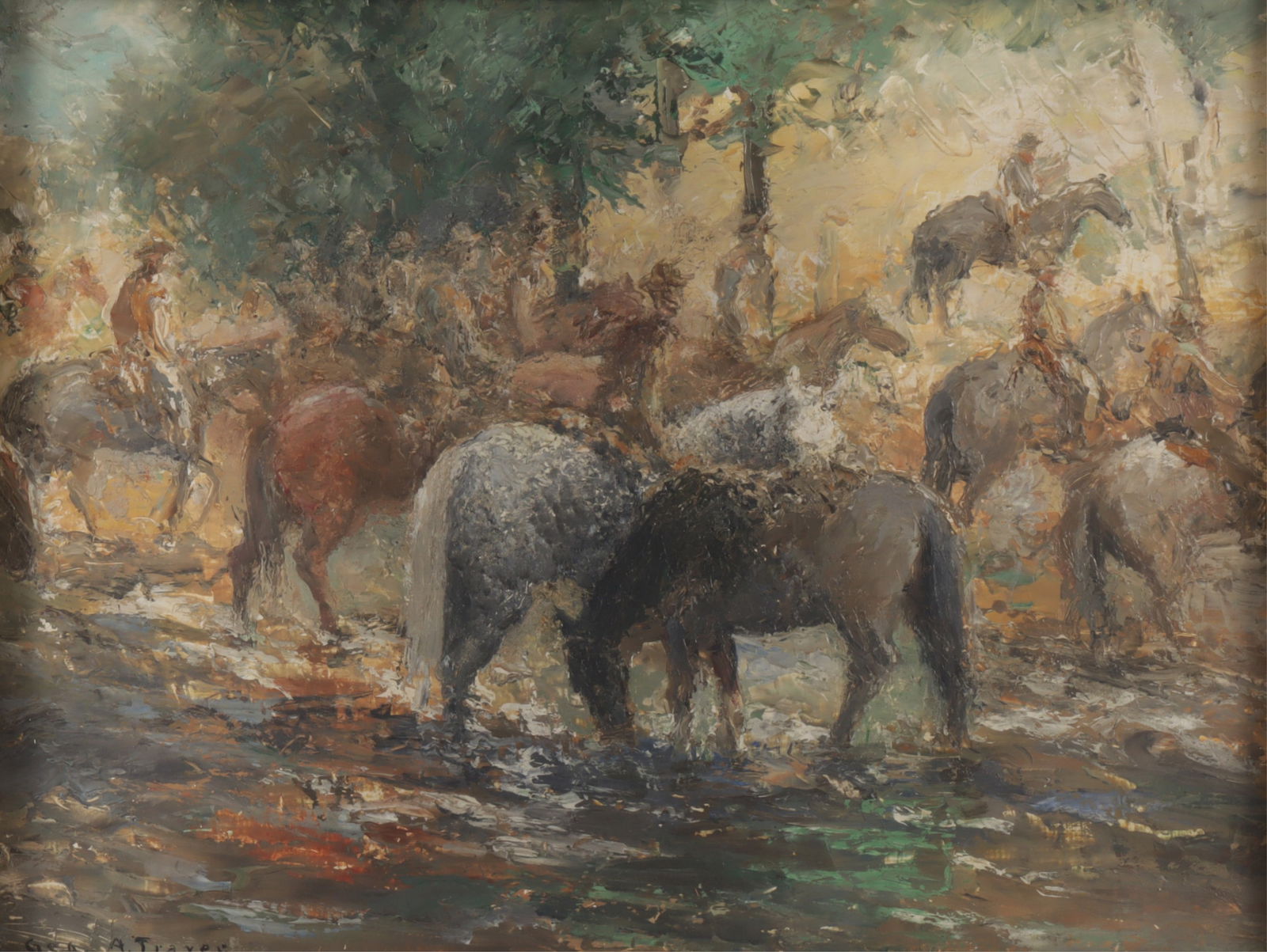 George A. Travers - Crossing the River O/C (1 of 8)