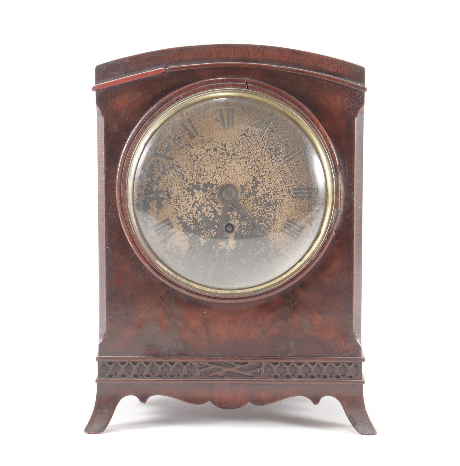 English Mahogany Bracket Clock (1 of 4)