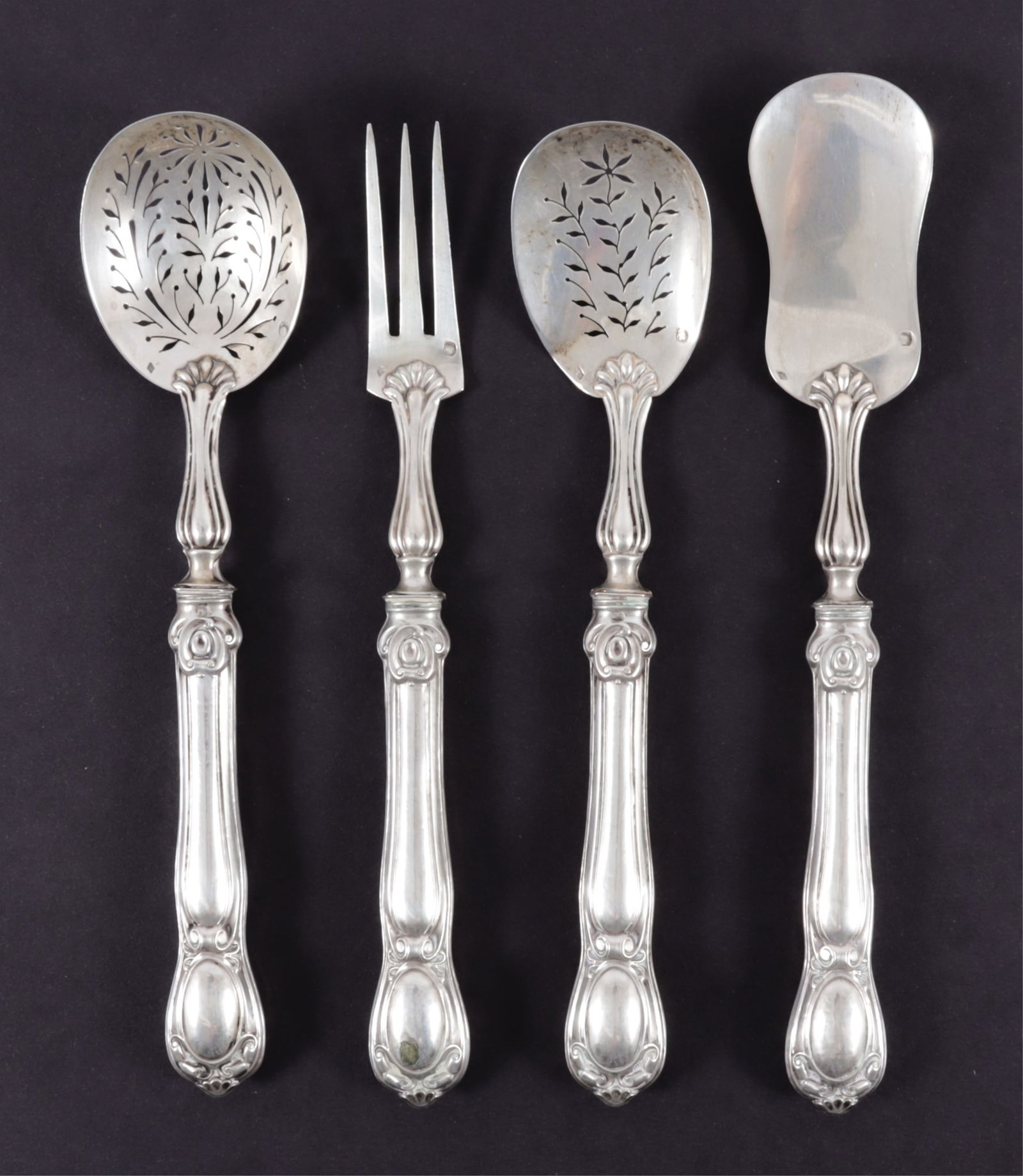 Antique French Silver Serving Utensils (1 of 4)