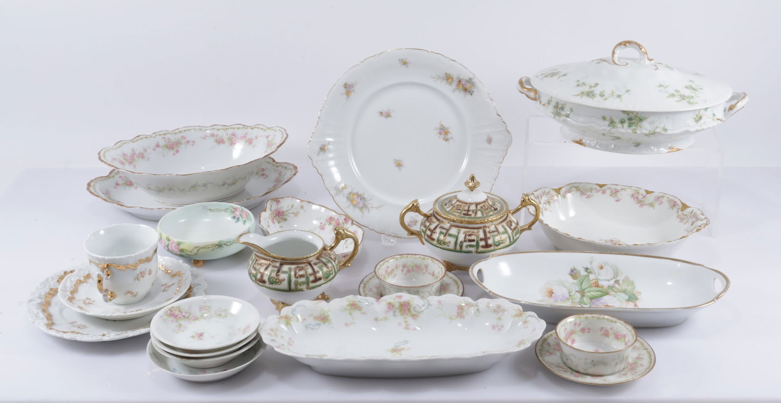 Limoges, Nippon, Bavaria, Silesien Assorted Lot (1 of 14)