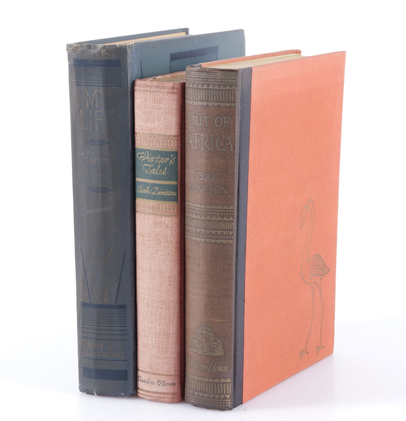 Three Books: Two Isak Dinesen; Isadora Duncan (1 of 9)