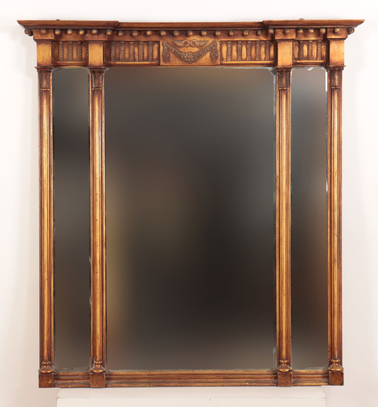 Federal Style Giltwood & Composition Mirror (1 of 6)