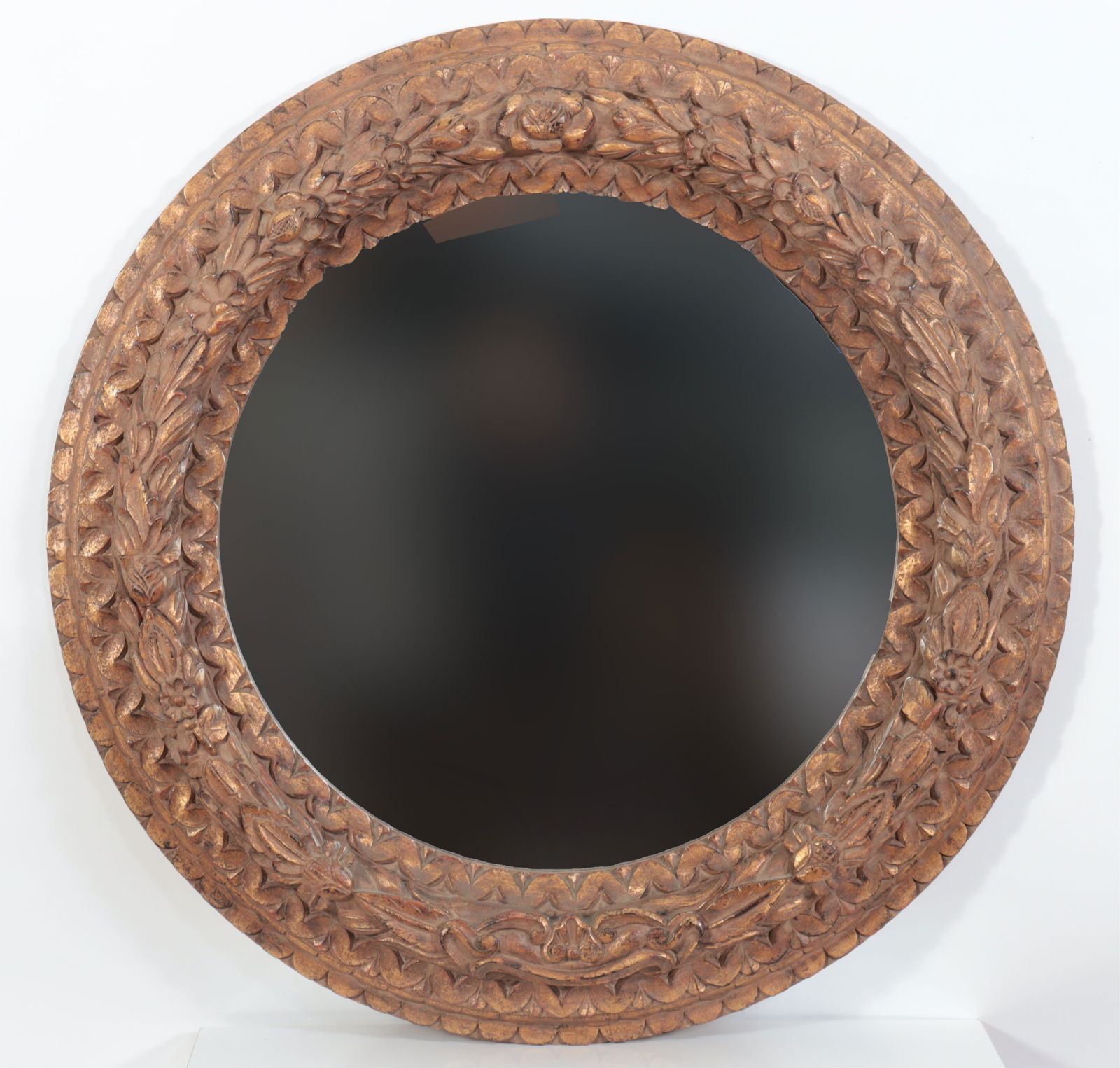 Classical Style Carved Giltwood Mirror (1 of 5)