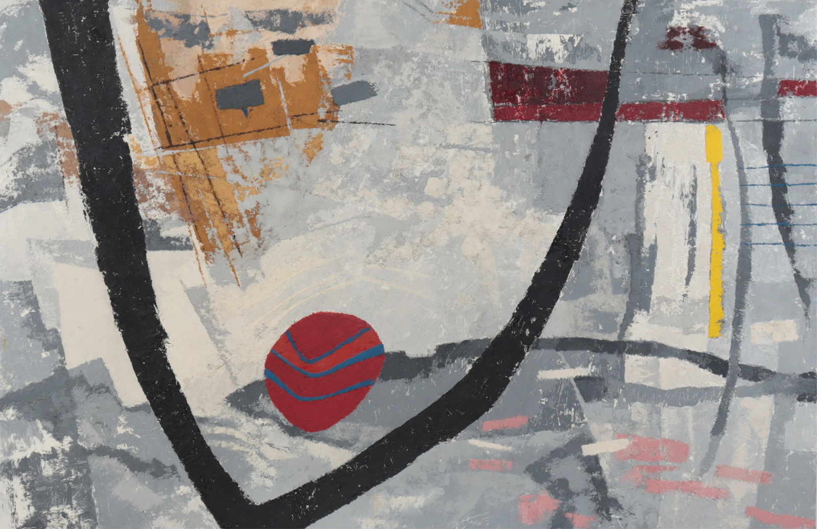 Large Modern Abstract Textured Surface O/B (1 of 7)