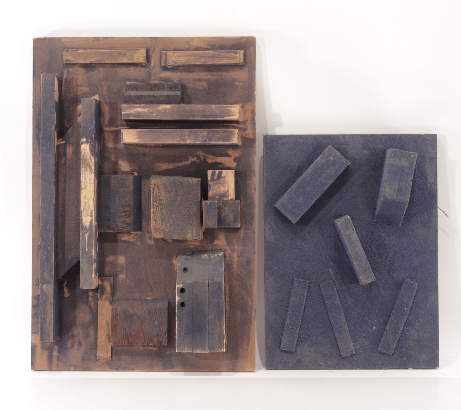 Graham Collins - 2 Sculptures - board (1 of 4)