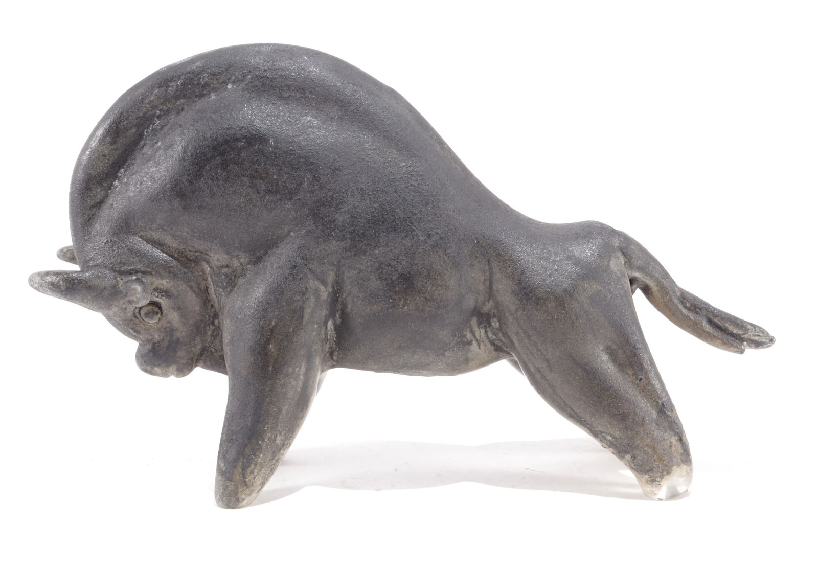 Murano Scavo Bull Figurine c.1970 (1 of 5)