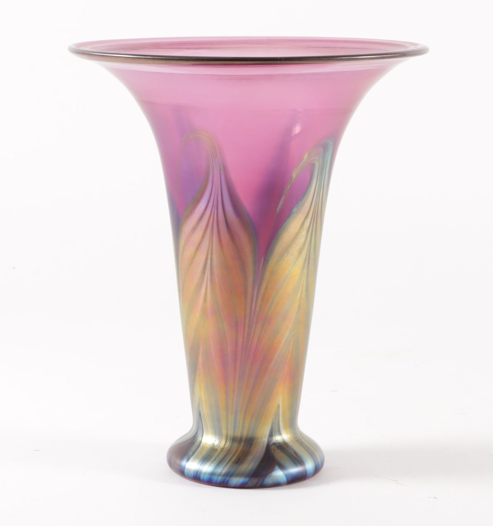 Lundberg Studios Iridescent Glass Vase (1 of 6)