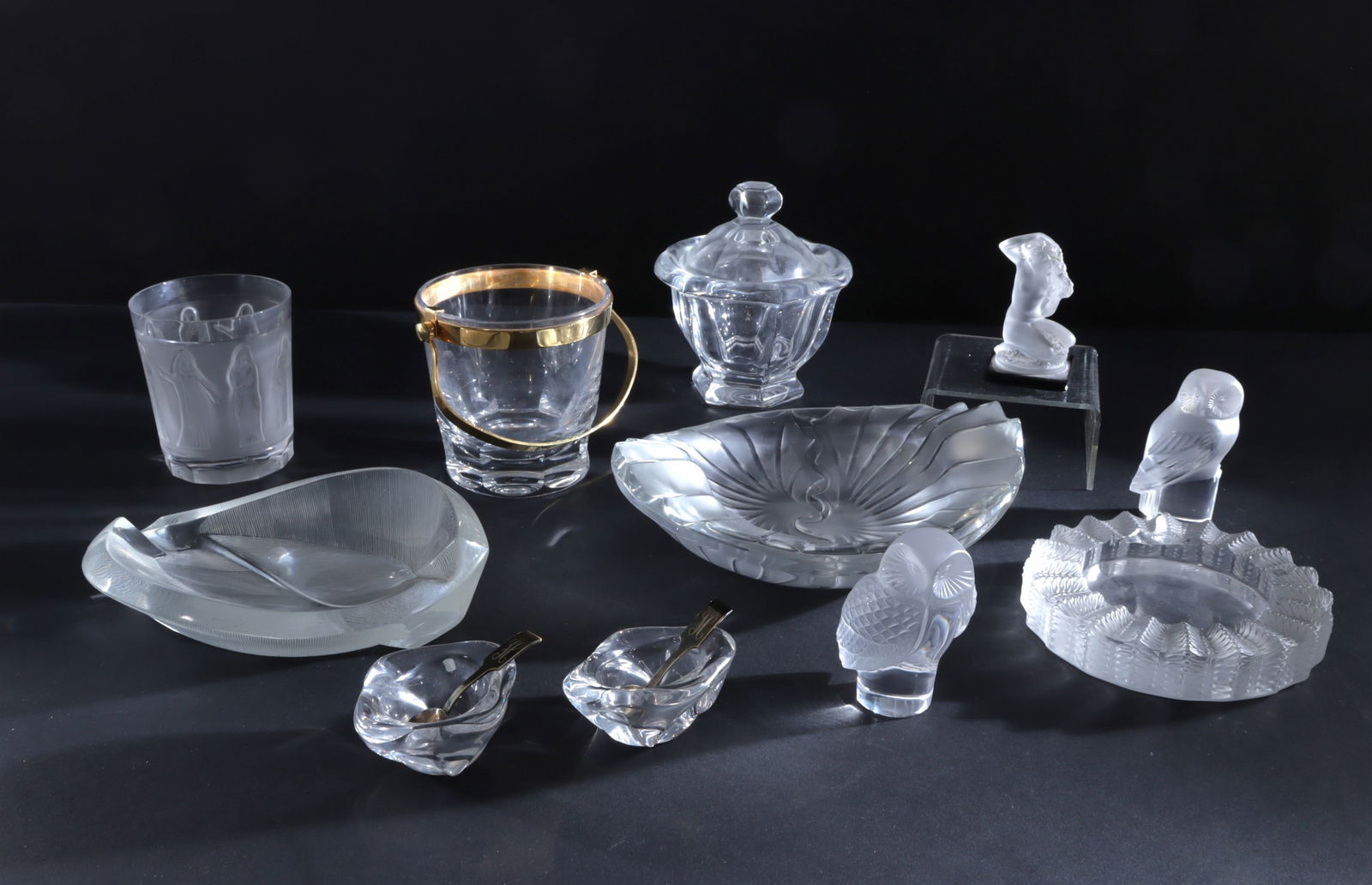 Group of Lalique and Other Crystal (1 of 13)