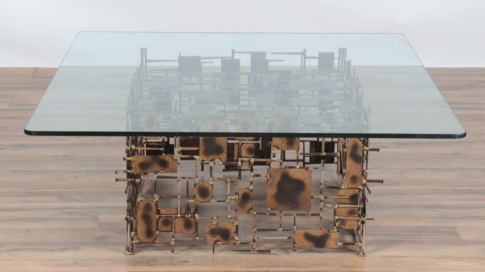 Possibly Marc Weinstein Brutalist Cocktail Table (1 of 6)