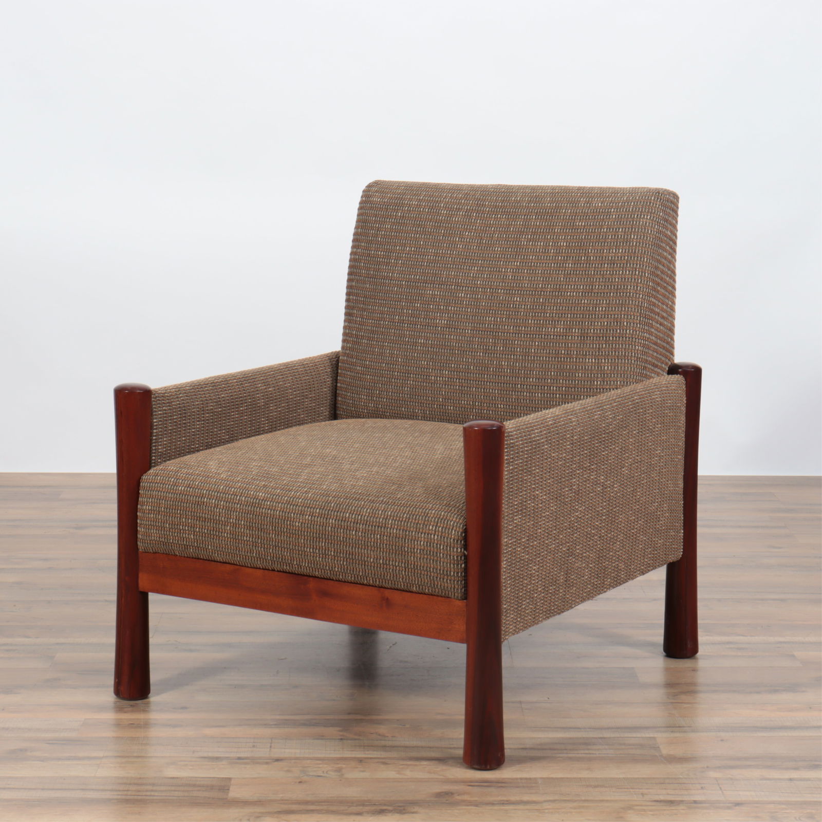 Mid Century Mahogany Armchair, c.1960 (1 of 7)