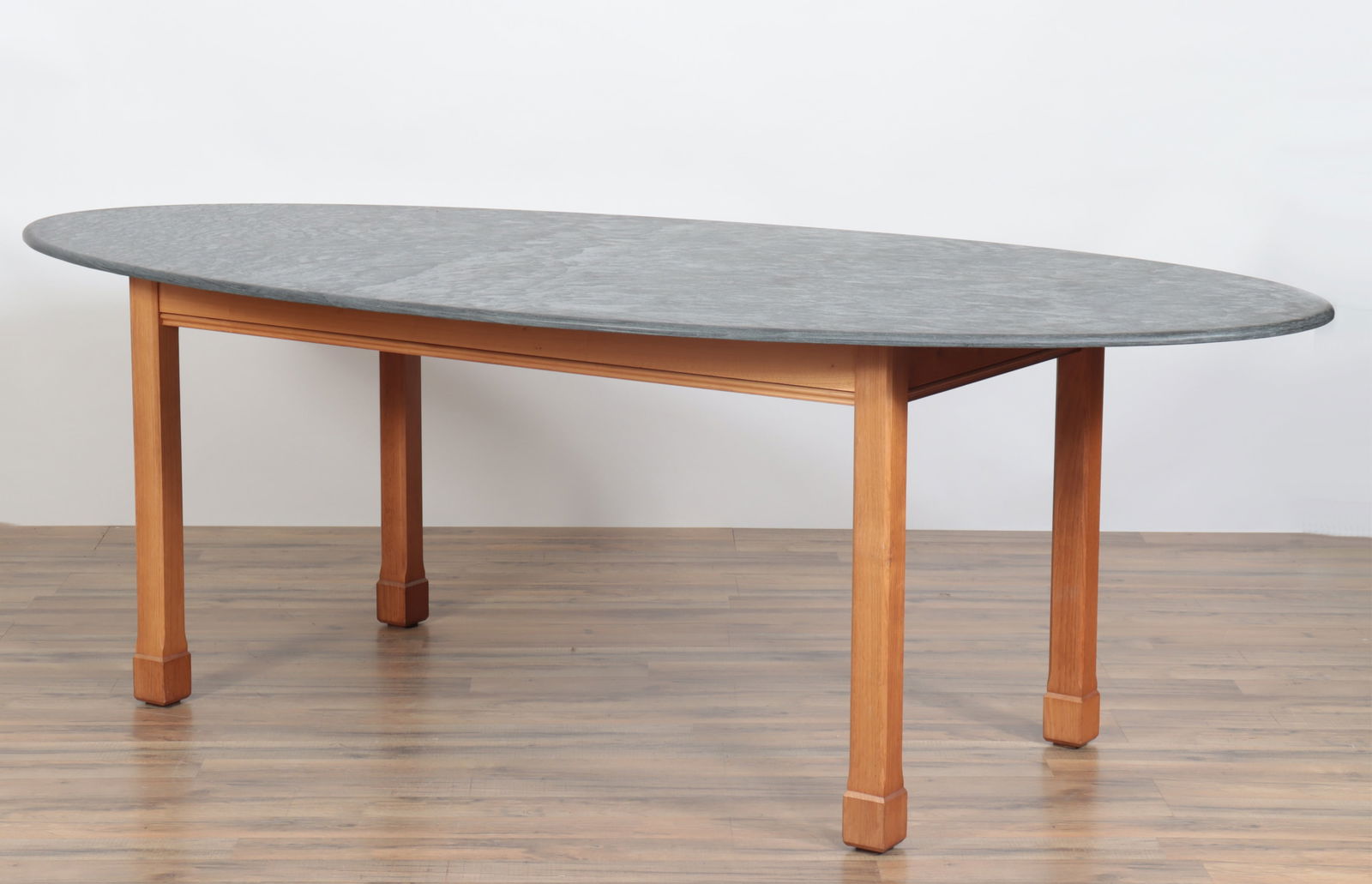 Mageia Walnut & Stone Dining Table, poss. Lazzotti (1 of 6)