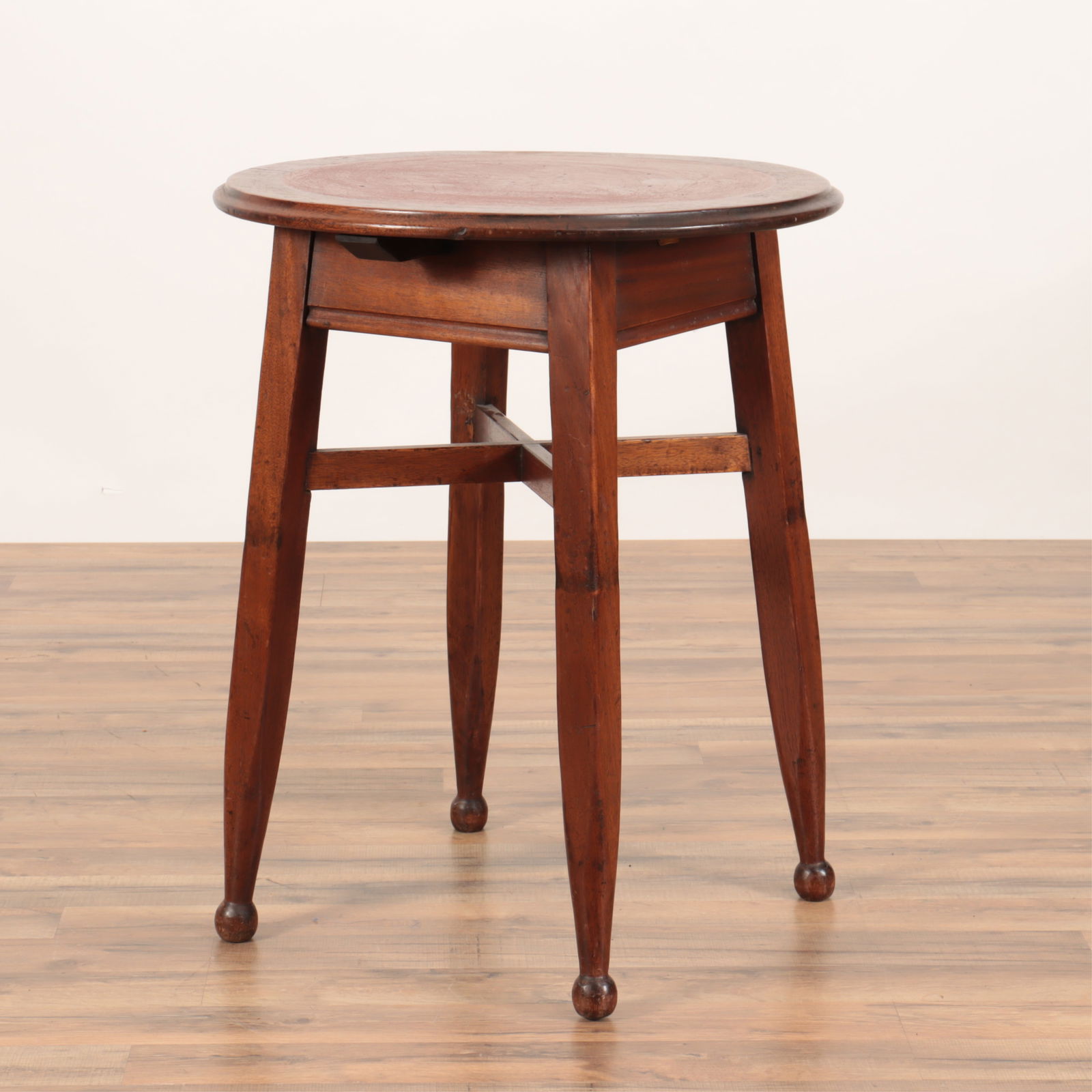 Arts & Crafts Walnut Side Table (1 of 5)