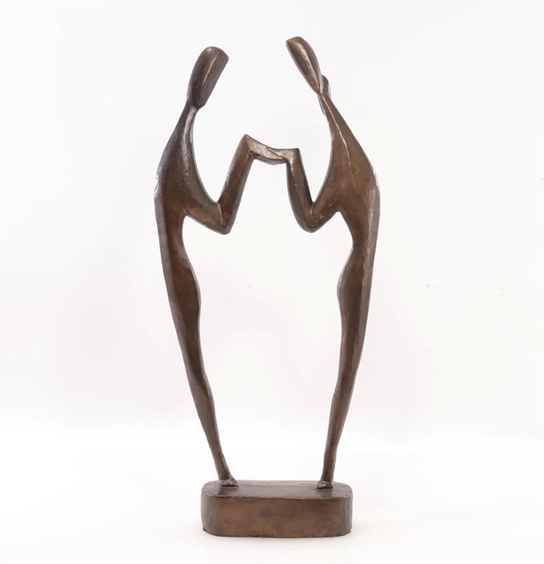 Unknown Artist - Bronze Figural Sculpture (1 of 6)