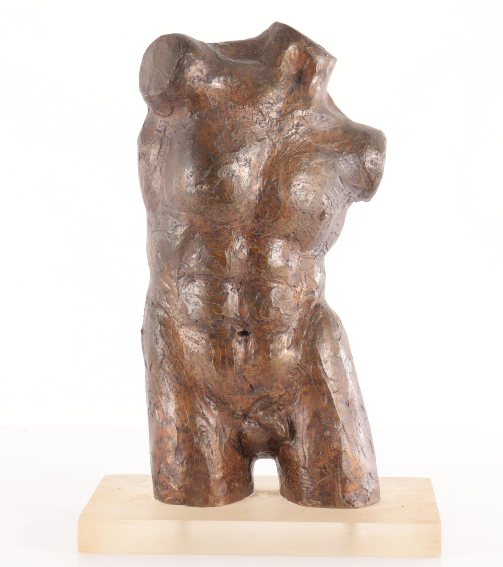 Victor Salmones - Male Torso - Bronze (1 of 4)