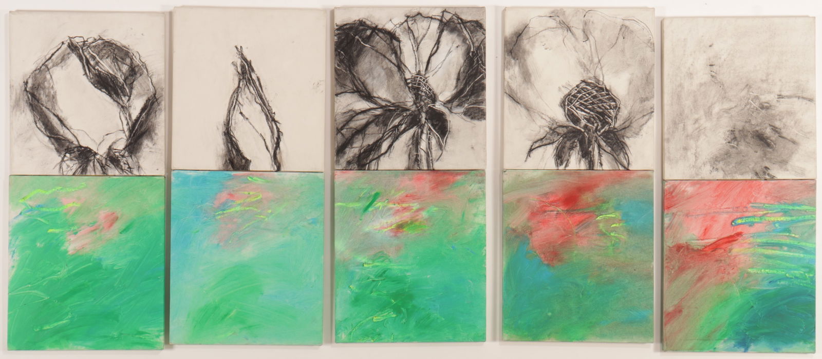 Robert Janz - Wild Rose - M/M on canvas (1 of 7)