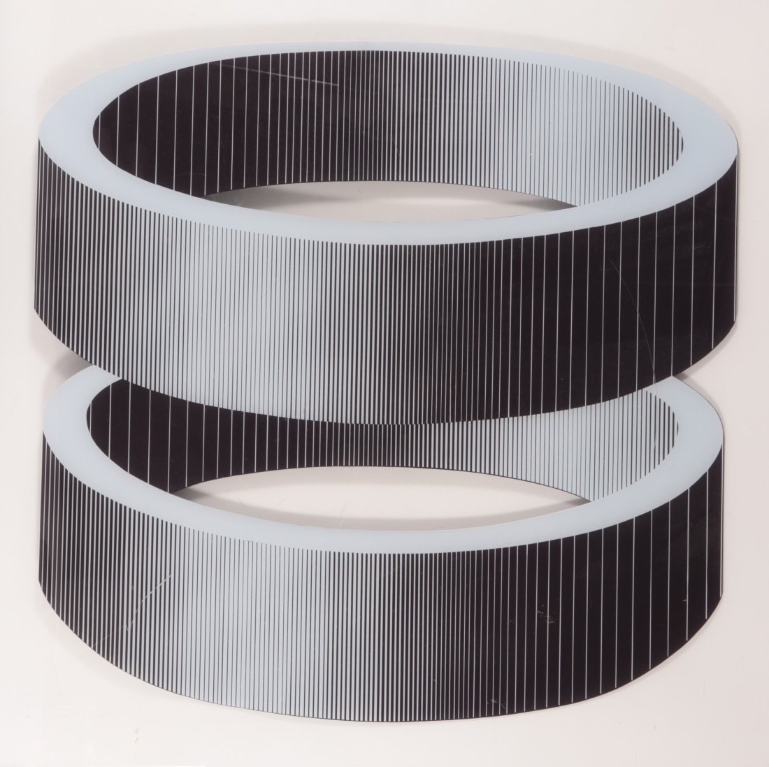 Printed Geometric Forms On Clear Acrylic Panel (1 of 6)