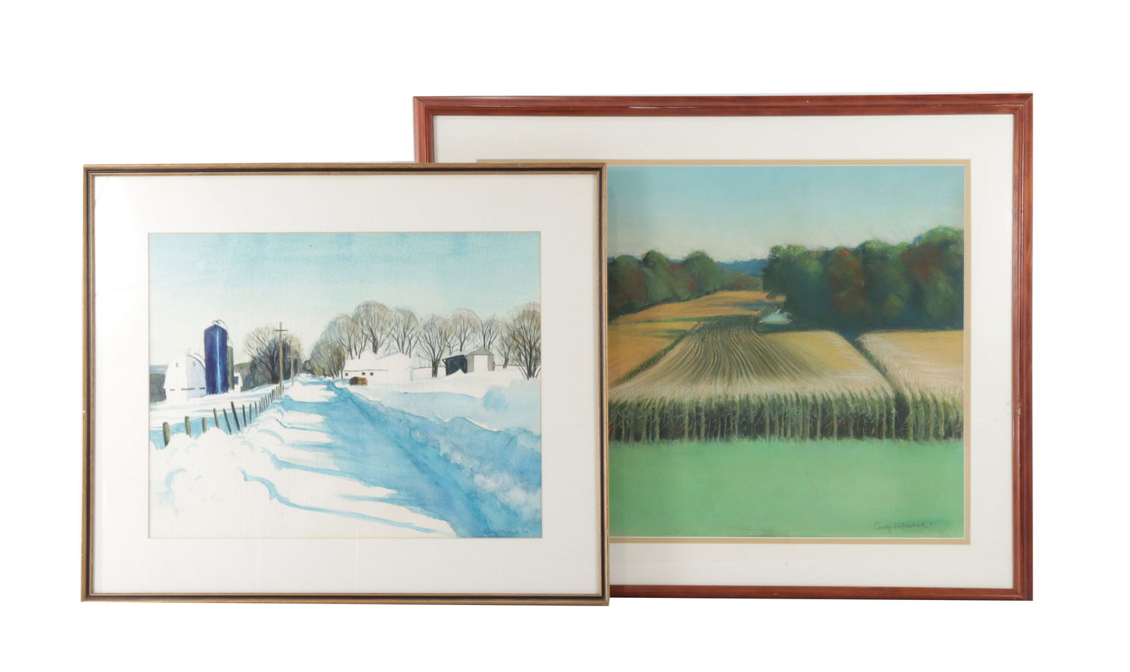 Candace Voytershark - Roxbury Views - W/C & Pastel (1 of 7)