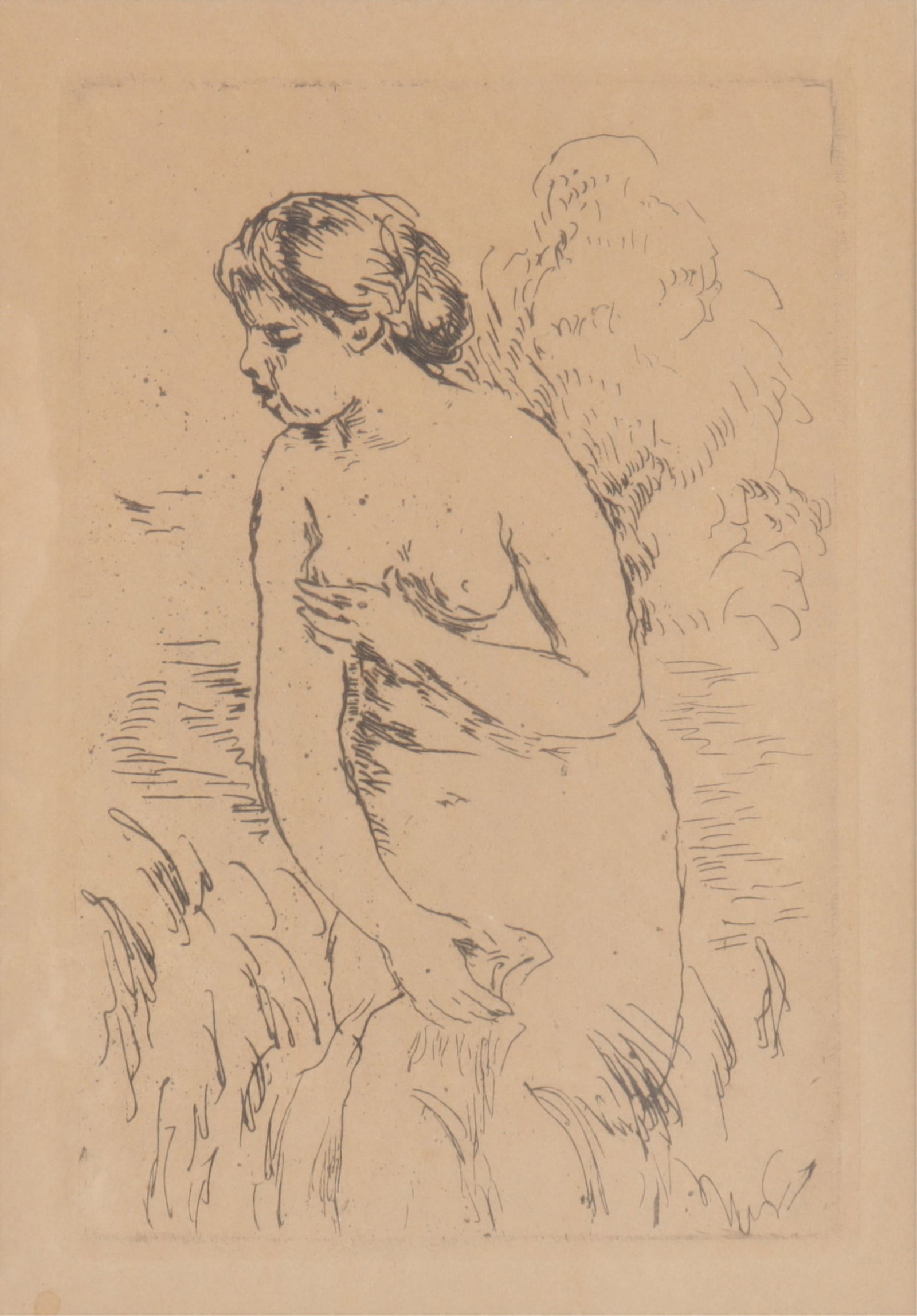 Pierre Auguste Renoir - La Baineuse - Etching (1 of 4)