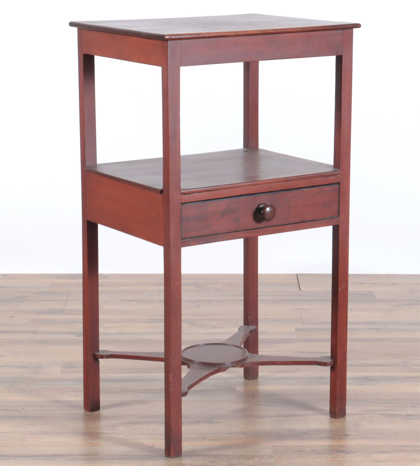 George III Mahogany Kettle Stand, 19th C. (1 of 6)