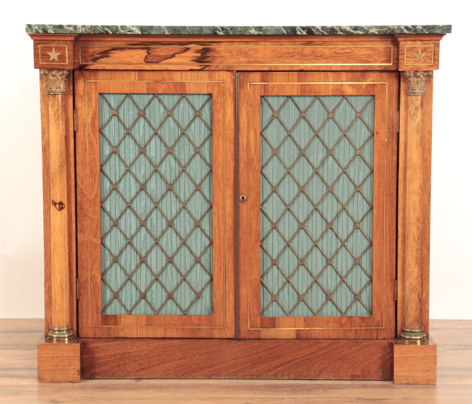 Regency Rosewood and Marble Chiffonier (1 of 5)