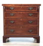 Baker Inlaid Mahogany Bachelor's Chest