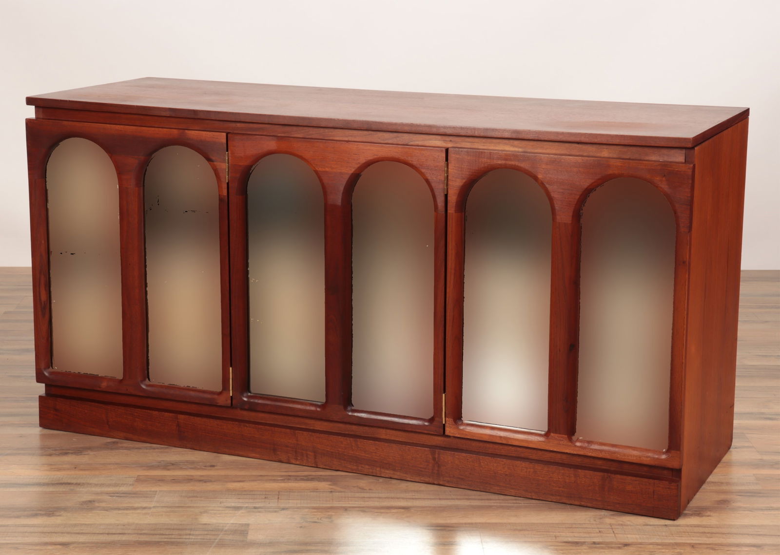 Mid Century Modern Walnut Storage Cabinet (1 of 6)