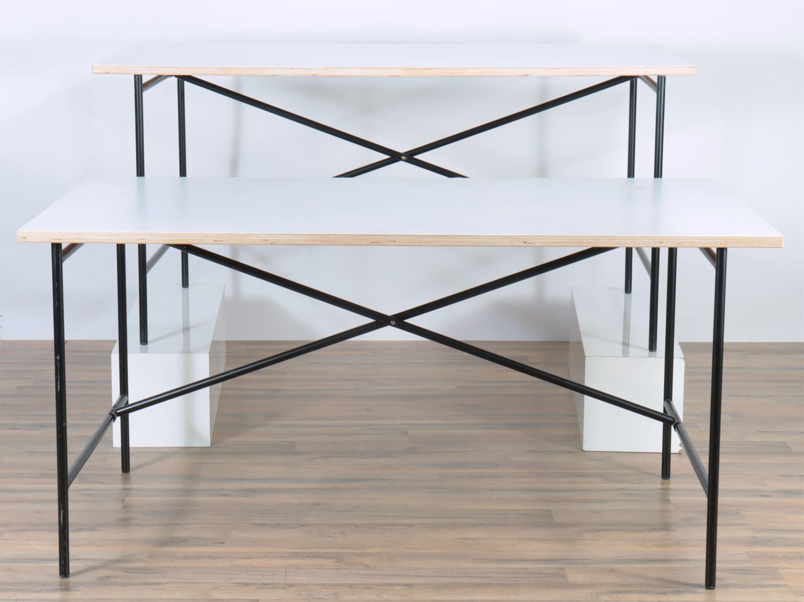 Pair of Architects Flat Work Tables (1 of 5)